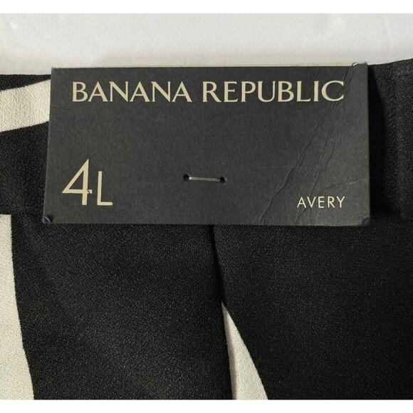 Banana Republic Avery Ankle Pants Womens 4 Long  Multi Striped Crop Trouser New - Picture 12 of 16